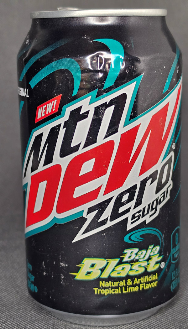 Mountain Dew Baja Blast Zero Sugar 2020