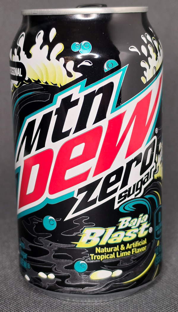 Mountain Dew Baja Blast Zero Sugar 2021