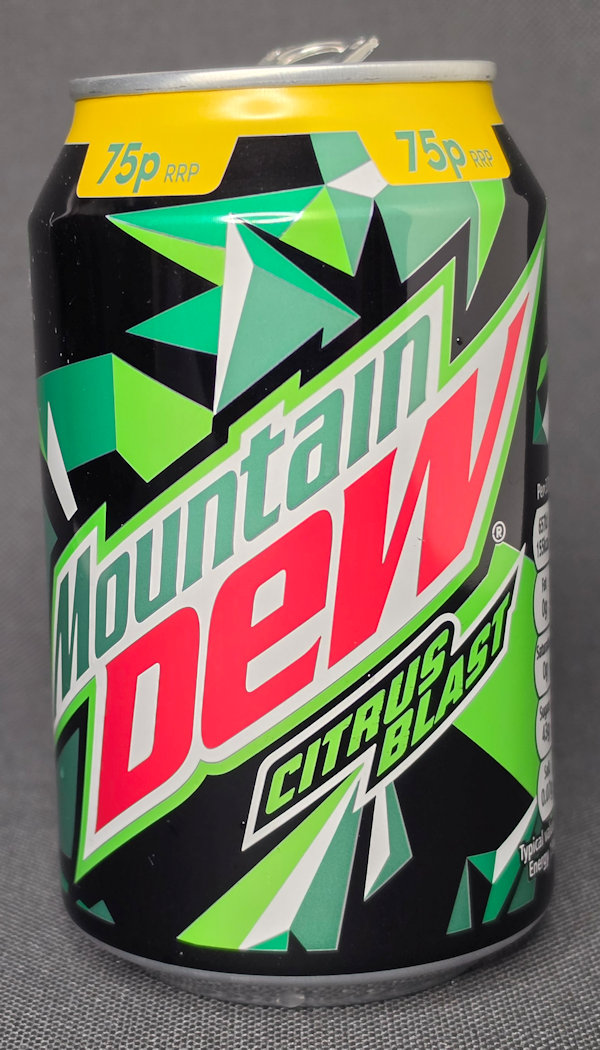 Mountain Dew Original (Citrus Blast) UK 2019