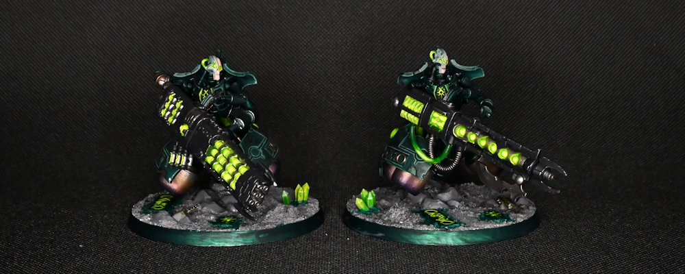 Lokhust Heavy Destroyer der Necron Tsarakura Armee